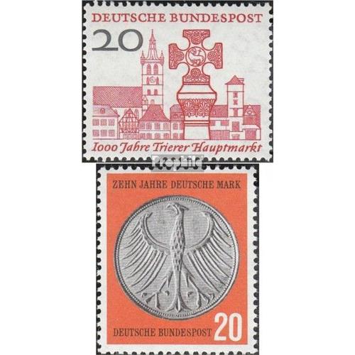 Rfa (Fr.Allemagne) 290,291 (Édition Complète) Neuf 1958 Timbres Spéciaux