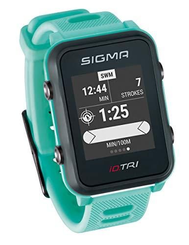 Sigma Montre Intelligente Sport Set De Triathlon Id.Tri Gps Unisexadult, Neon Mint