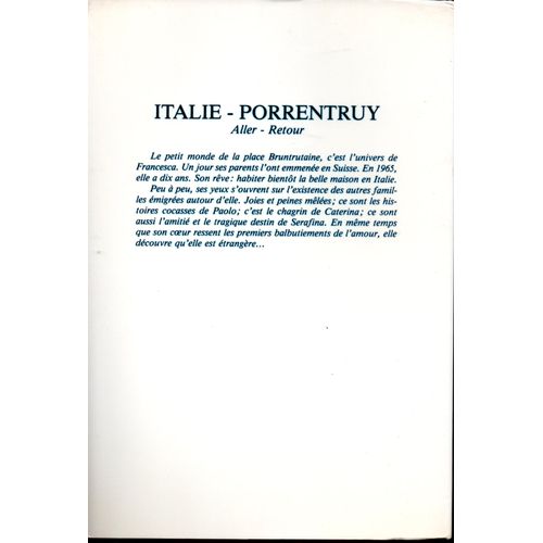Italie-Porrentruy