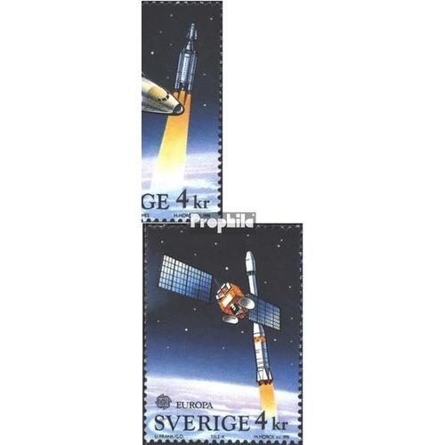 Suède 1663-1665 (Complète Edition) Neuf Avec Gomme Originale 1990 Europ. Mondiale De L\'espace