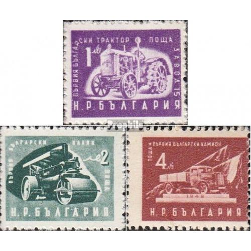 Bulgarie 783-785 (Édition Complète) Neuf 1951 Timbres: Économie