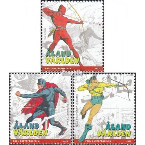 Finlande-Aland 342-344 (Édition Complète) Neuf 2011 Comichelden