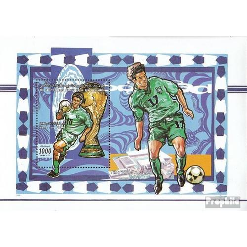 Libye Bloc 148 (Complète Edition) Neuf Avec Gomme Originale 1998 Football-Wm Dans France