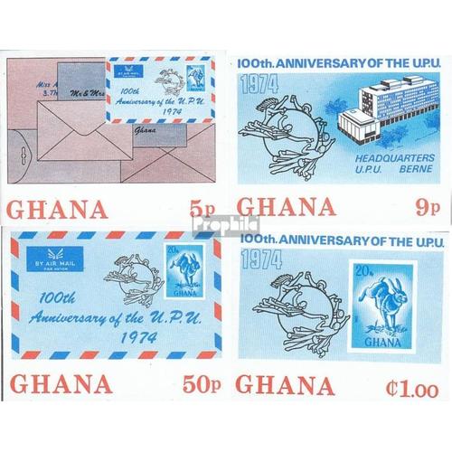 Ghana 548b-551b (Complète.Edition.) Neuf Avec Gomme Originale 1974 Upu