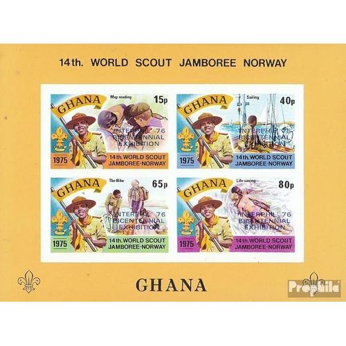 Ghana Block64b (Complète.Edition.) Neuf Avec Gomme Originale 1976 Philatélie