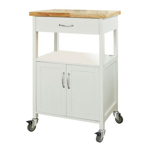 Sobuy Fkw22-Wn Desserte De Cuisine Roulante, Meuble De Rangement À...