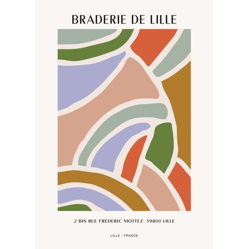 Canevas imprimer Braderie de Lille France=1065 Impression sur toile DIY installer 40x50cm