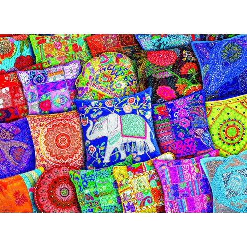Eurographics Oreillers Indiens Puzzle 1000 Pièces