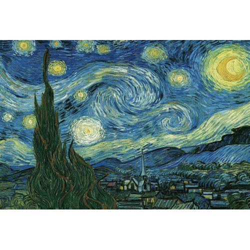 Eurographics Vincent Van Gogh Starry Night 1000 Piece Puzzle