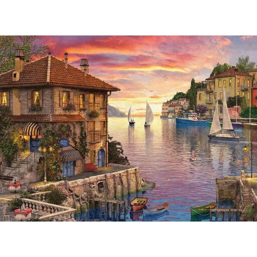 Eurographics Mediterranean Harbour 1000 Pièces Puzzle
