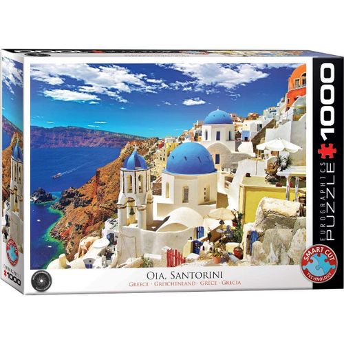 Eurographics Oia Santorini Grèce Puzzle 1000 Pièces