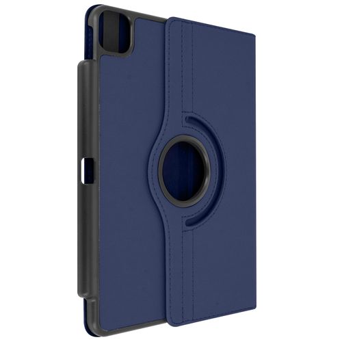 Housse Ipad Air 2020 Et 2022 Fonction Support Rotatif 360° Bleu