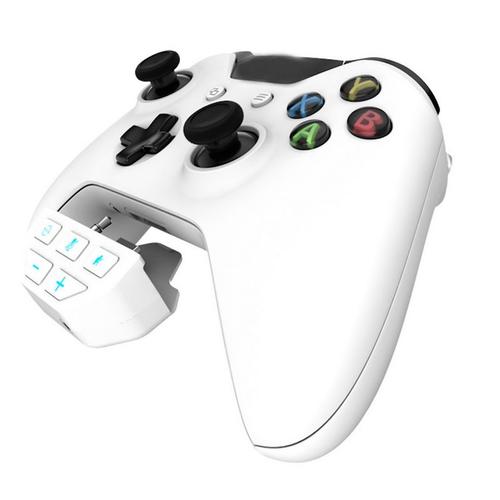 Qumox Adaptateur De Casque Stéréo 3.5mm - Adaptateurs Audio Convertisseur Pour Xbox One Blanc