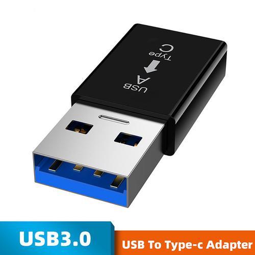 Adaptateur USB Type-C Femelle vers USB 3.0 Mâle Connecteur USB C vers USB A  AM666