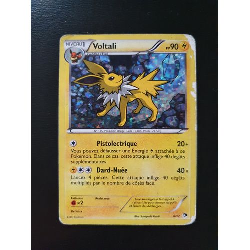 Voltali Holo 6/12 Set Promo Mcdonalds 2013 Fr