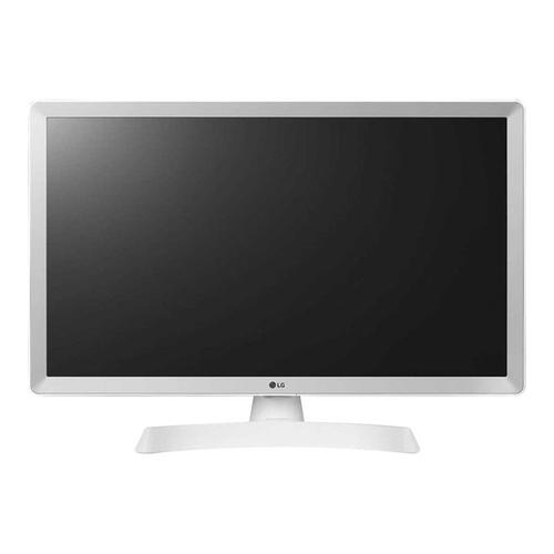 LG 24TN510S-WZ - Écran LED avec tuner TV - 24" (23.6" visualisable) - 1366 x 768 HD - 200 cd/m² - 1000:1 - 14 ms - 2 x HDMI, RCA (composite), RCA (composant) - haut-parleurs