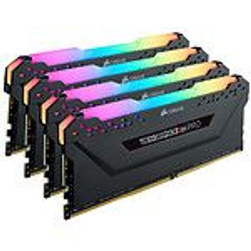 corsair corsair vengeance rgb pro - ddr4 - 64 gb: 4 x 16 gb - dimm 288-pin - ungepuffert noir