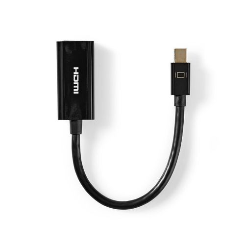 Nedis Câble Mini DisplayPort vers HDMI? Mini DisplayPort Mâle Sortie HDMI? 0,2 m Noir