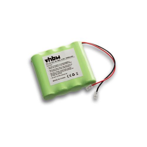 vhbw Batterie NiMH Universal Batterie Pack 2000mAh 4.8V 4x AA