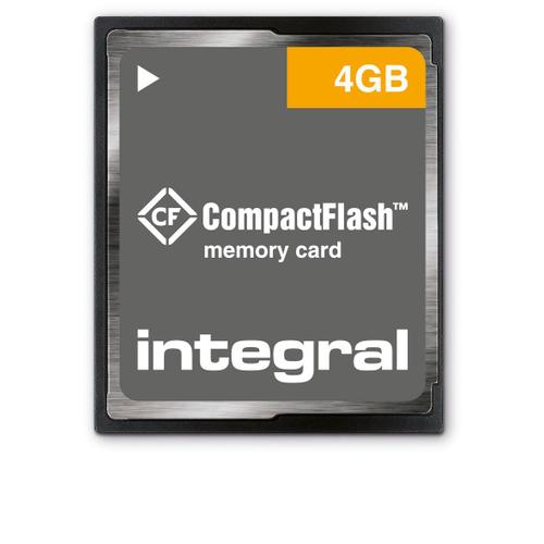 Integral - Carte mémoire flash - 4 Go - CompactFlash