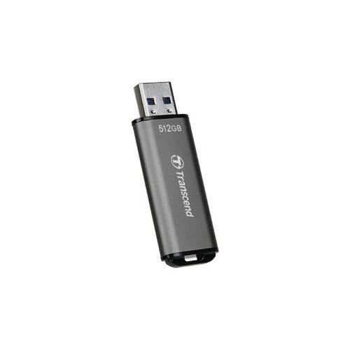 Transcend JetFlash 920 - Clé USB - 512 Go - USB 3.2 Gen 1 - gris sidéral