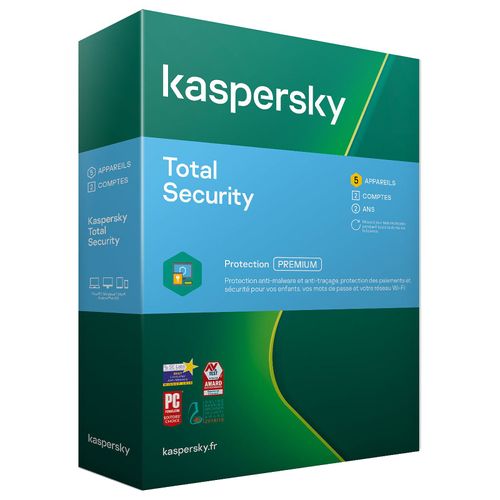 Kaspersky Total Security 2020 1 Appareil 6 Mois Official Clé