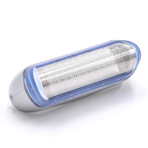 vhbw Grille de rasoir de rechange compatible avec Braun Z70 rasoir électrique - avec cadre, argent / bleu