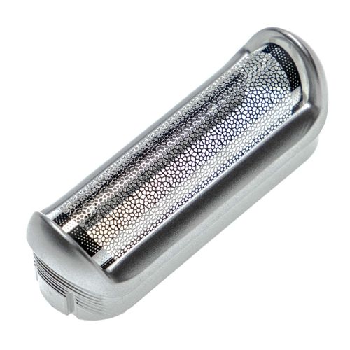 vhbw Grille de rasoir de rechange compatible avec Braun PocketGo 370, 550, 555, 575, 570 (type 5608) rasoir électrique - avec cadre, argent