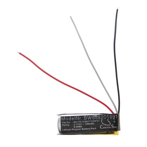 Vhbw Batterie Compatible Avec Sennheiser Momentum In-Ear, Presnce Casque Écouteurs Casque Micro Sans Fil (120mah, 3,7v, Li-Polymère)