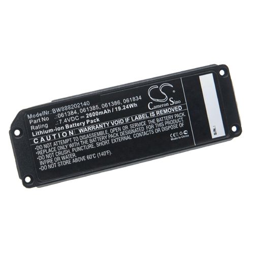 vhbw batterie compatible avec Bose Soundlink 413295, Mini, Mini one haut-parleurs, enceintes (2600mAh, 7,4V, Li-ion)