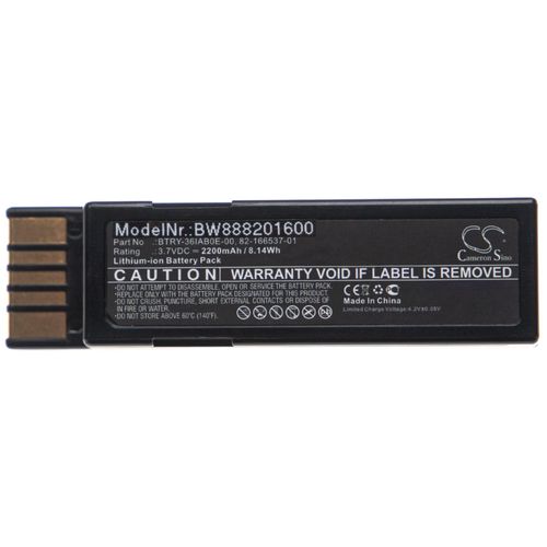 vhbw batterie compatible avec Zebra DS3600DS3600, DS3678, EVM, LI3600, LI3678, LS3600, LS3678 scanner de code-barres POS (2200mAh, 3,7V, Li-ion)