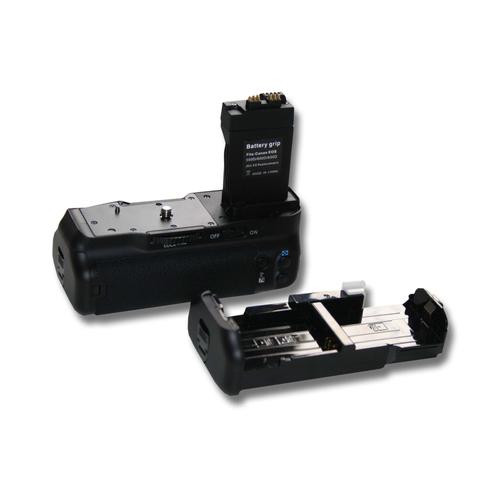 vhbw Grip batterie, poignée d'alimentation remplacement pour Canon BG-E8 pour appareil photo