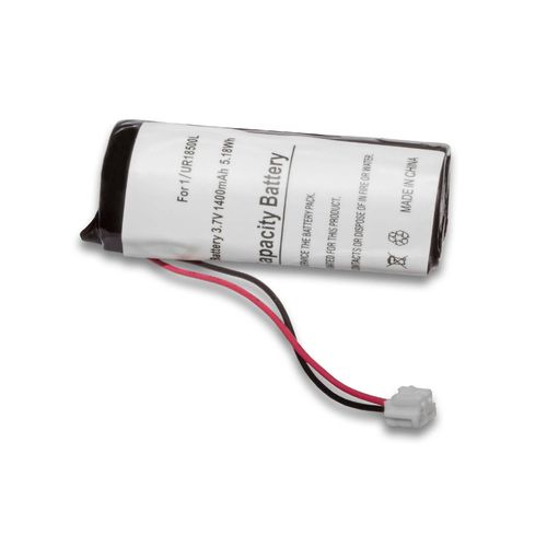 vhbw Batterie remplacement pour Wella 1/UR18500L, 1531582 pour rasoir tondeuse électrique (1400mAh, 3,7V, Li-polymère)