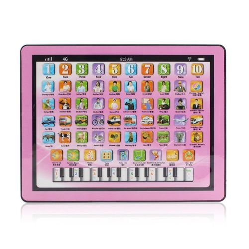 Ootdty Tablette Jouet Educatif Pour Bebe Machine A Ecran Tactile Apprentissage Interactif Jeux Educatifs Cadeaux Pour Enfants Rose Rakuten