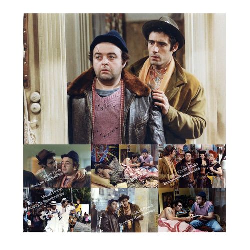 Les Frères Pétard : Jeu De 7 Photos Argentiques D'exploitation Cinématographique - Format 16x24 Cm - De Hervé Palud Avec Gérard Lanvin, Jacques Villeret, Josiane Balasko - 1986