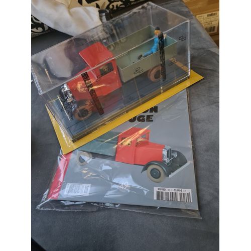Voiture Tintin Le Camion Rouge 1/24