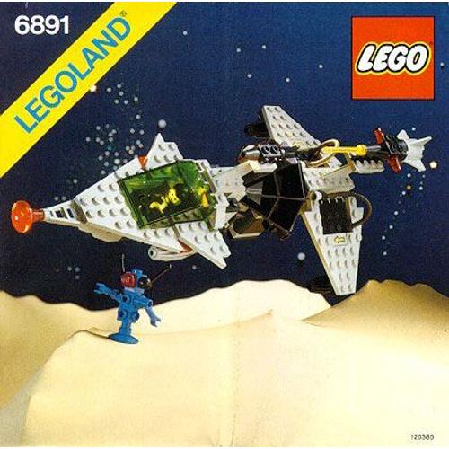 Lego Space Vintage 6891 Vaisseau de l'Espace Gamma V Laser Craft