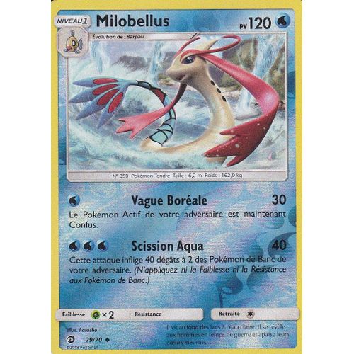 Carte Pokemon - Milobellus - 29/70 - Reverse - Soleil Et Lune 7,5 - Majesté Des Dragons - Vf