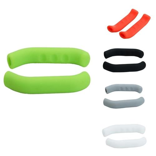 2 Ensemble Scooter Frein Poignée Couverture Silicone Manchon Universel Levier De Frein Protection Couvre Vélo Accessoire