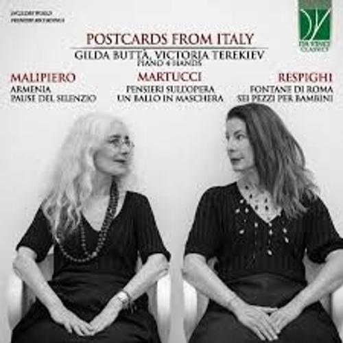 Gilda Butta Victoria Terekiev Postcards From Italy Music For Piano 4 Hands