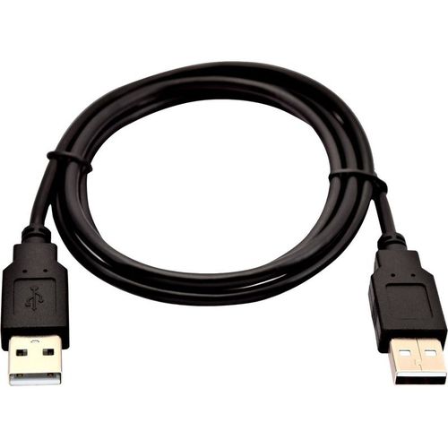 CABLE USB A MALE NOIR 1M 100 CUIVRE