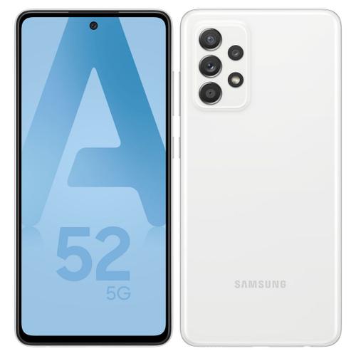 Samsung Galaxy A52 5G Dual SIM 256 Go Blanc