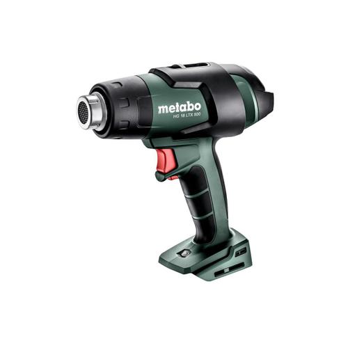 Metabo Pistolet à air chaud sans fil HG 18 LTX 500, carton (sans batterie et chargeur) - 610502850