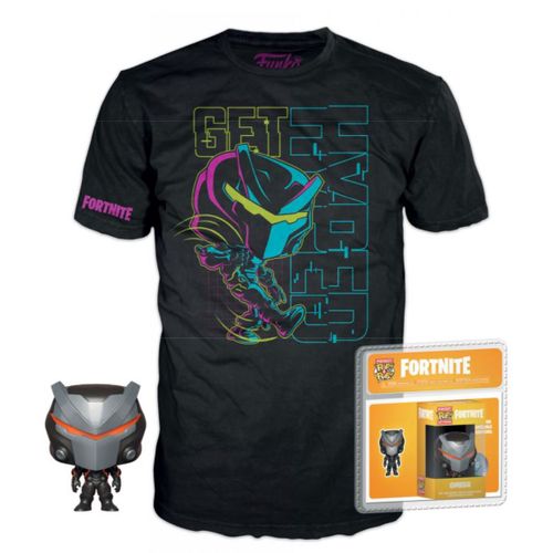Fortnite - Boxed T-Shirt Pop + Pocket Pop - Omega (L)