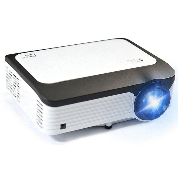 Vidéoprojecteur YONIS Mini Vidéoprojecteur LED HD 4500 Lumens LCD Projecteur  Vidéo Contraste 2000:1