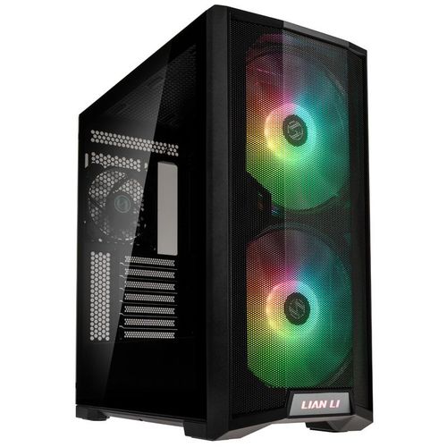 Lian Li LANCOOL 215 Midi-Tower - ARGB, Tempered Glass, schwarz