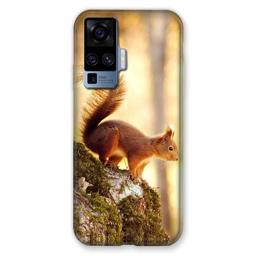 Coque Pour Vivo X51 Ecureuil Bois