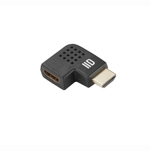 Adaptateur HDMI D2 Diffusion Coudé à 90° (Noir)