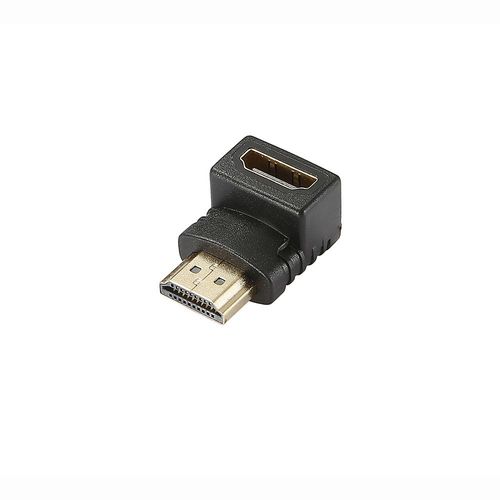 Adaptateur D2 Diffusion HDMI 2.0 mâle (Type A) vers HDMI femelle (Type A) Coudé à 270° (Noir)