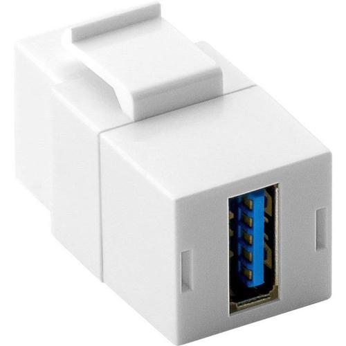 Module Keystone Goobay USB 3.0 (Type A) (Blanc)